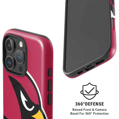 NFL Arizona Cardinals Large Logo iPhone 16 Pro Magsafe Impact Case